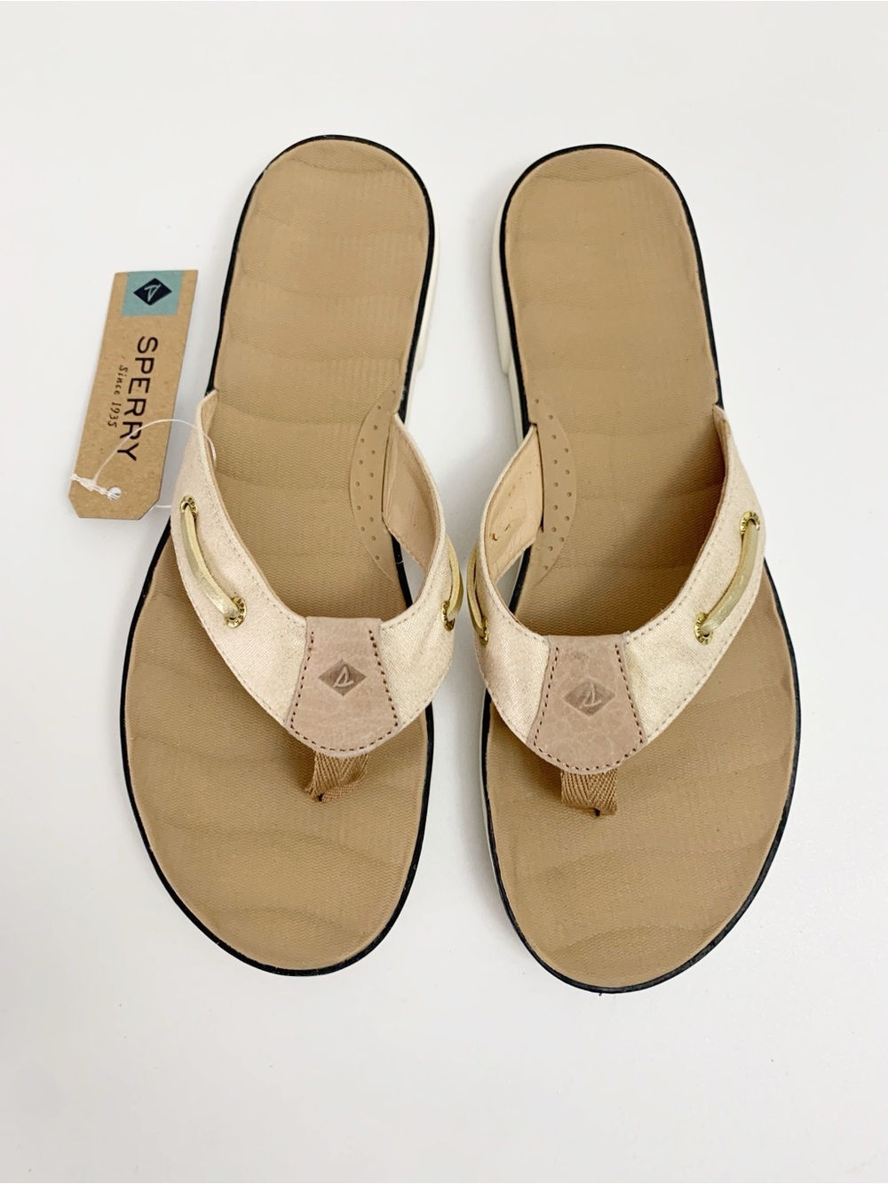 Sperry Women's Seafish Flip Flop Sandals ~ 9 - Picture 2 of 8